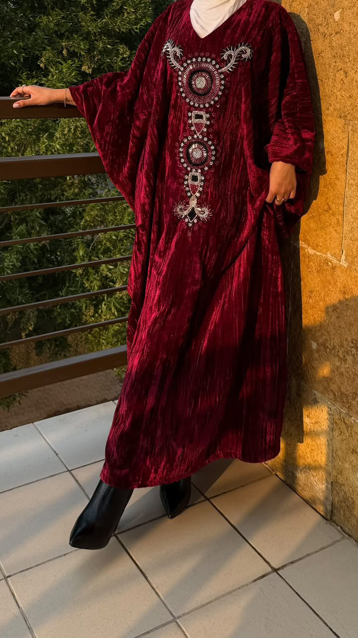 Embroidered Velvet Dara’a