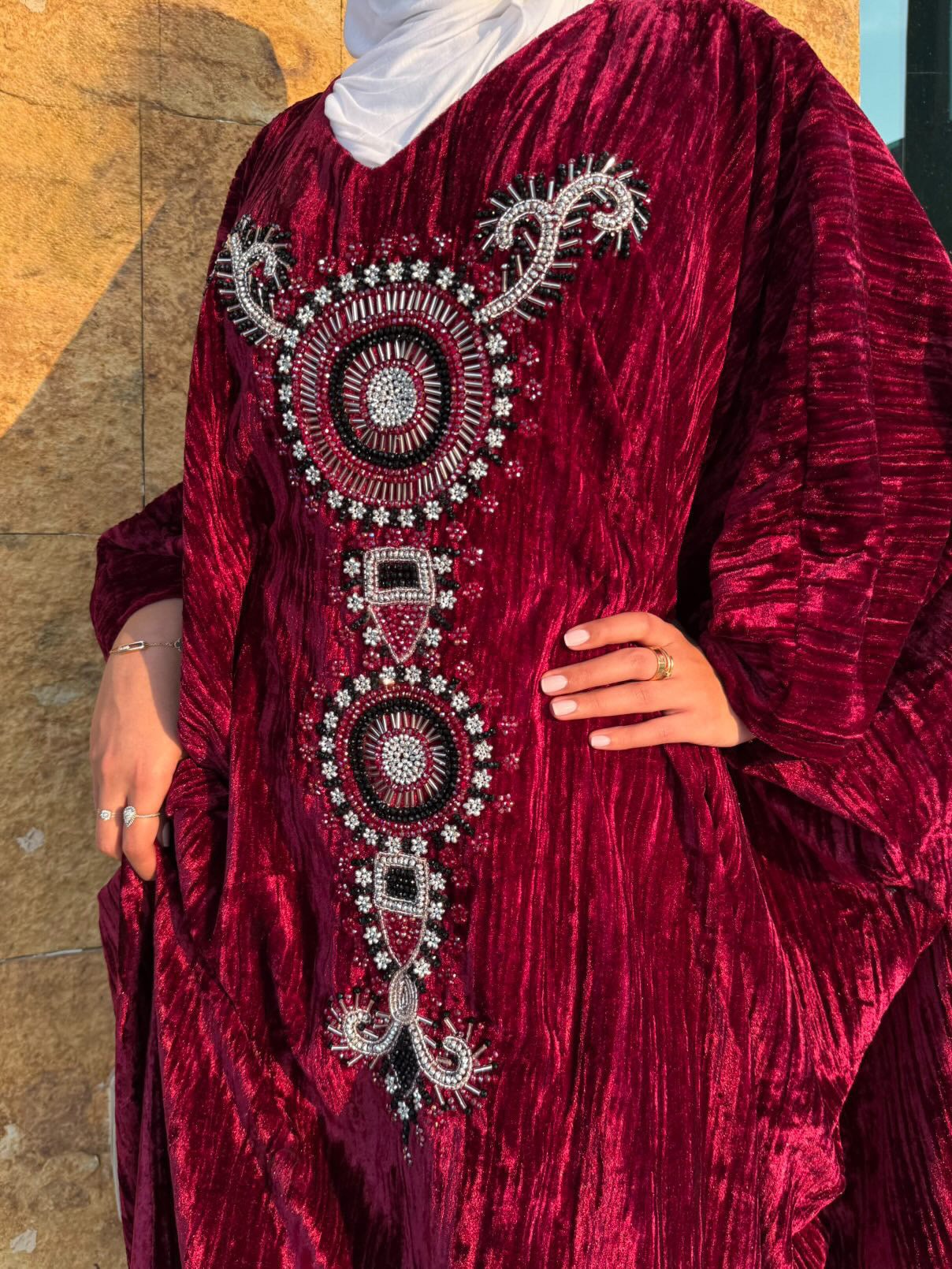 Embroidered Velvet Dara’a
