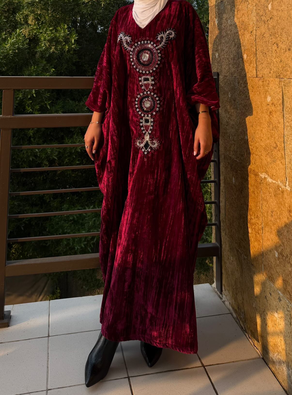 Embroidered Velvet Dara’a