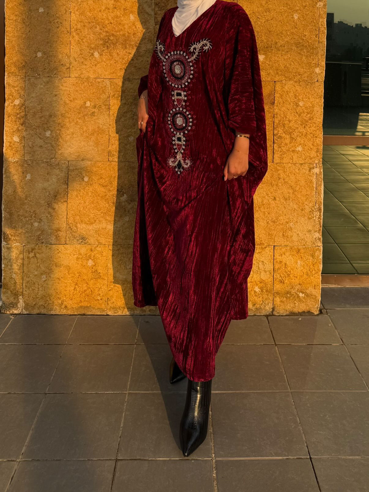 Embroidered Velvet Dara’a