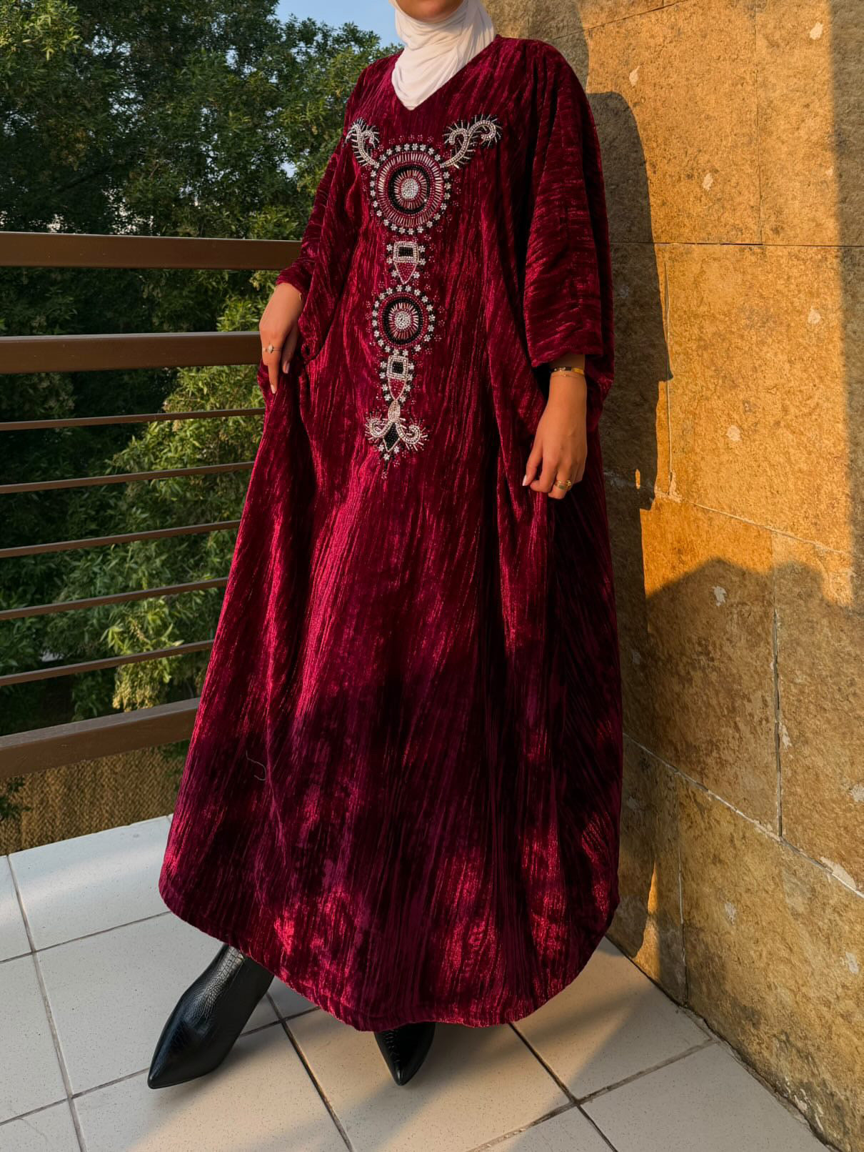 Embroidered Velvet Dara’a