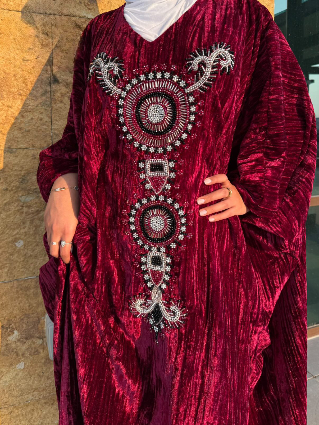 Embroidered Velvet Dara’a